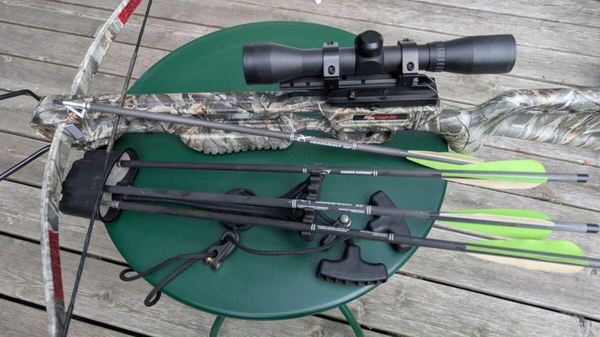 Arbalète pour débuter à la chasse – Crossbow for beginners
