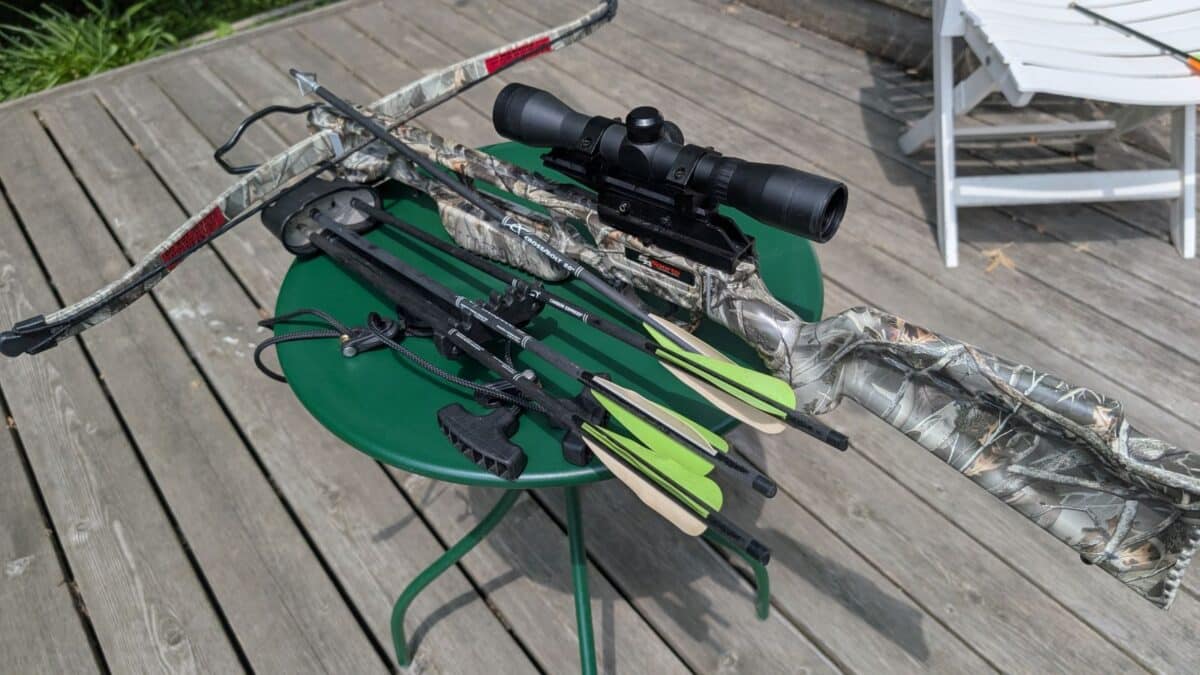 Arbalète pour débuter à la chasse – Crossbow for beginners