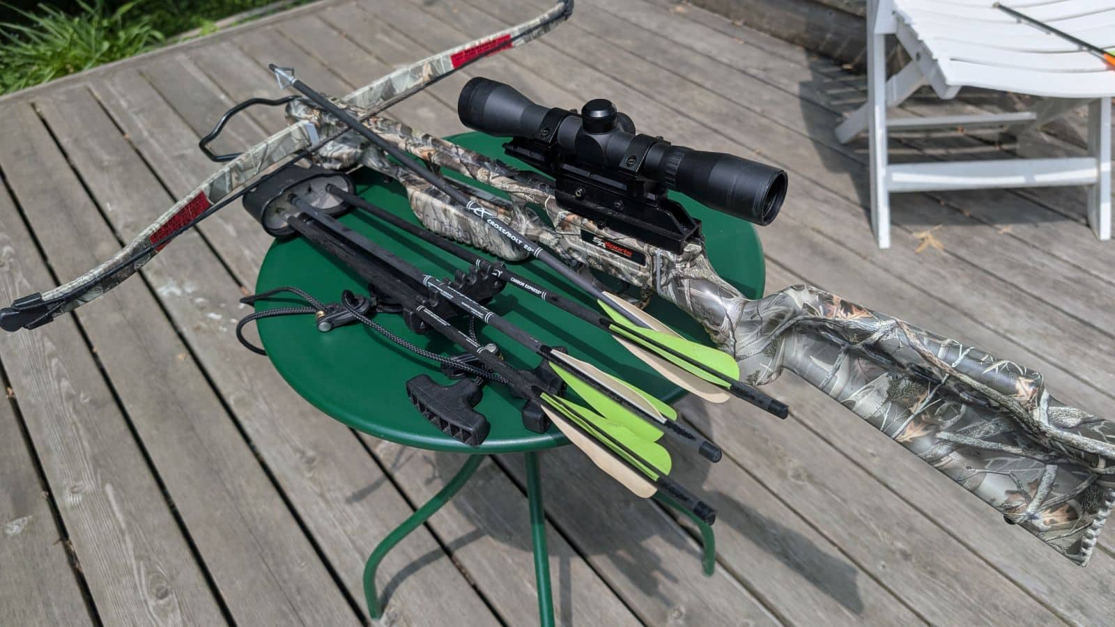 Arbalète pour débuter à la chasse – Crossbow for beginners