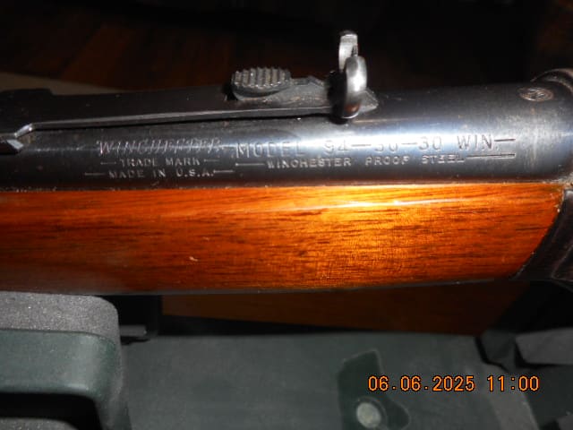 Carabine winchester calibre 30-30 model 94