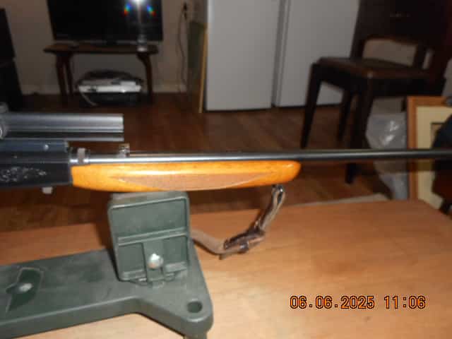 tres belle et petite carabine,semie automatique de calbre 22 lr
