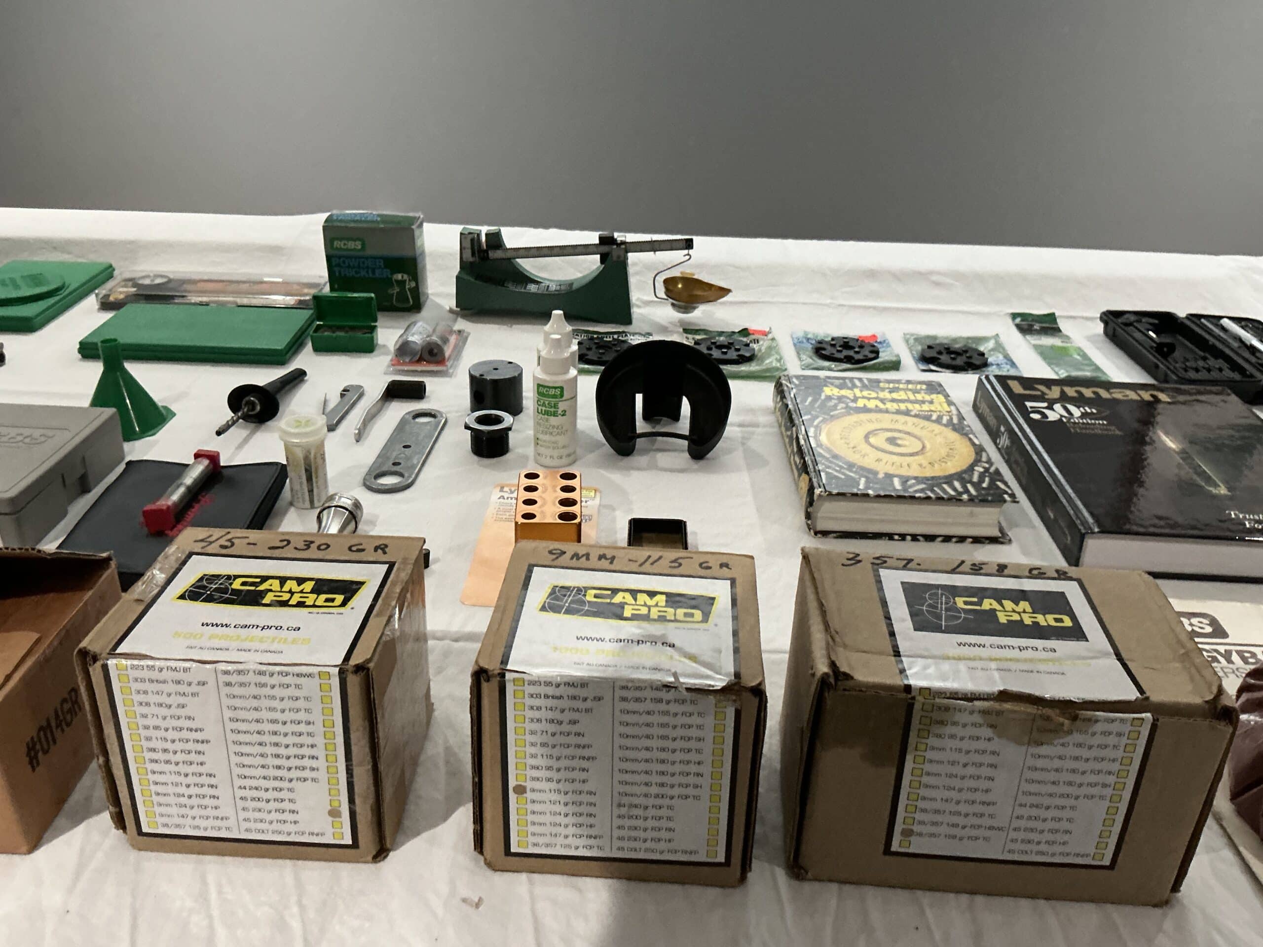 Equipements de rechargement