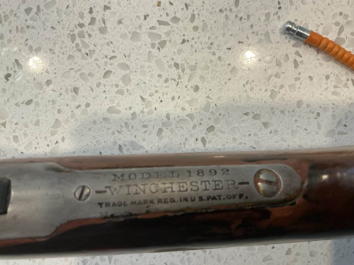 Carabine de COLECTION 4440 WINCHESTER MODEL1892 Fabrication 1884