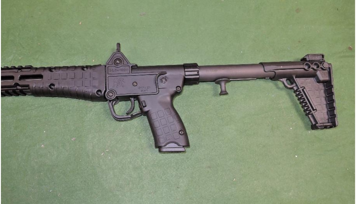 Carabine KEL-TEC SUB-2000 GEN 2 en 9x19mm compatible avec les char