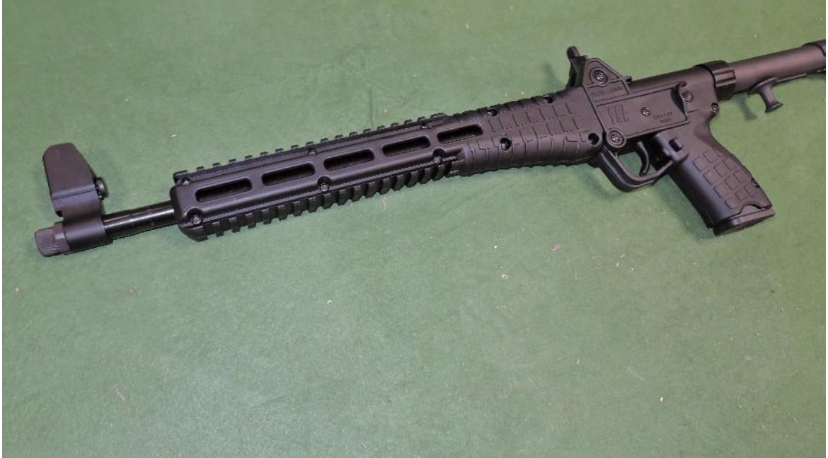 Carabine KEL-TEC SUB-2000 GEN 2 en 9x19mm compatible avec les char