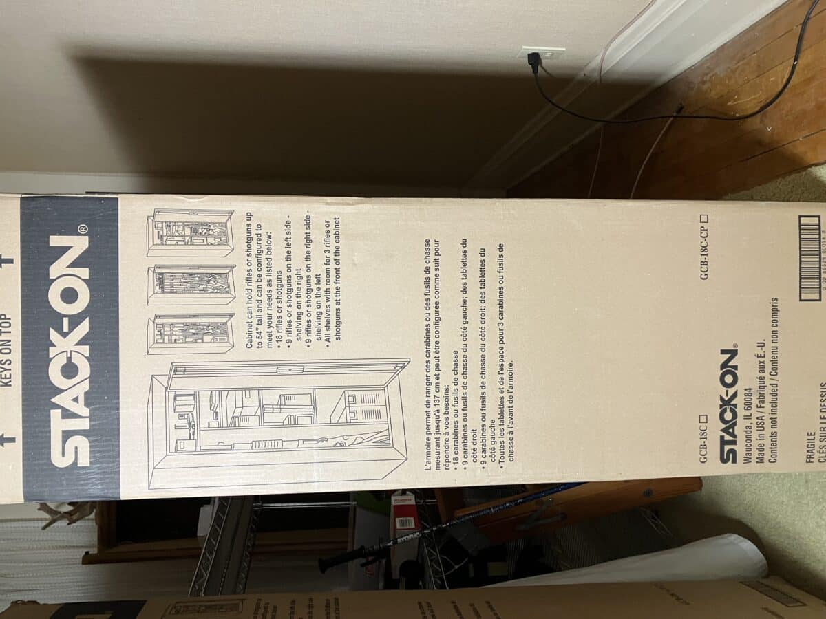 Armoire Stack-On 18 carabines