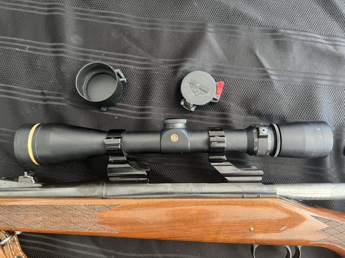 CARABINE REMINGTON 700 AVEC TELESCOPE LEOPOLD VXIII