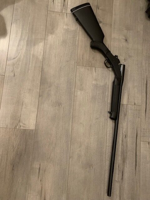 Fusil à bascule calibre 20 crosse et fut synthétiques comme neuf