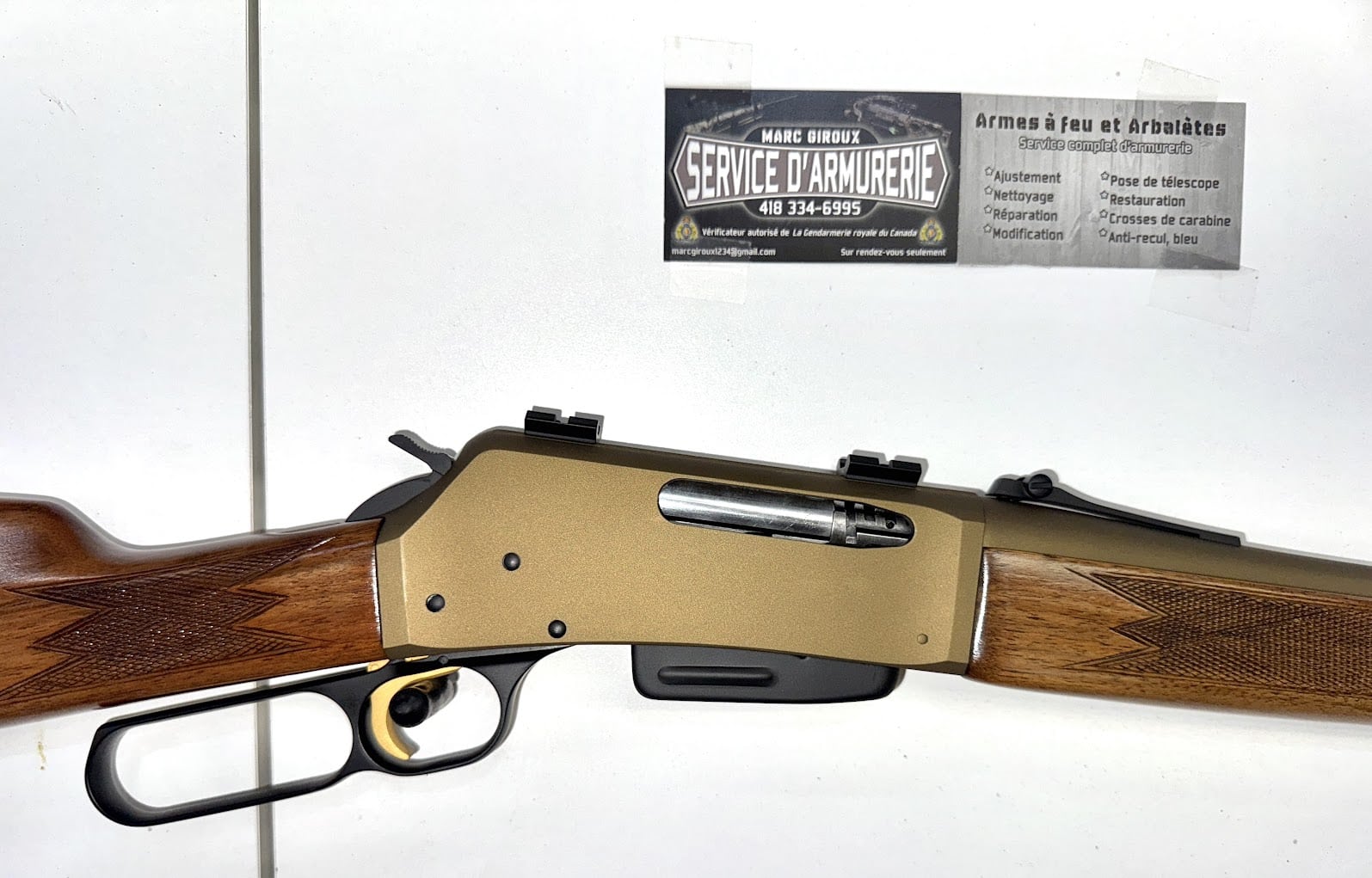 Browning BLR 308 , pré 64 , remise a neuf , Cerakote Burnt Bronze