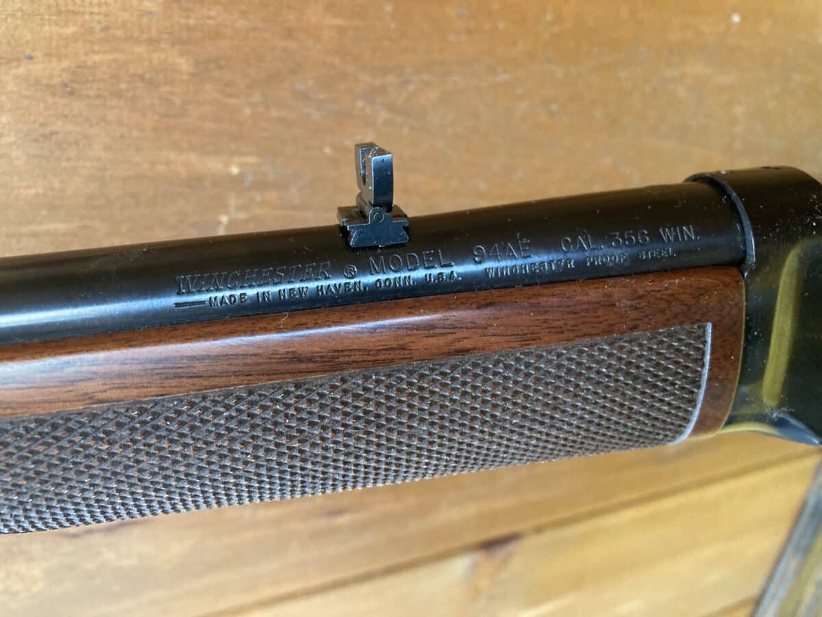 Winchester modèle 94ae calibre .356