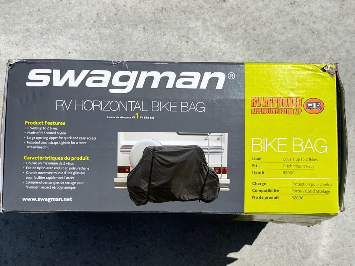 Couverture protection pour 2 bicyclettes SWAGMAN