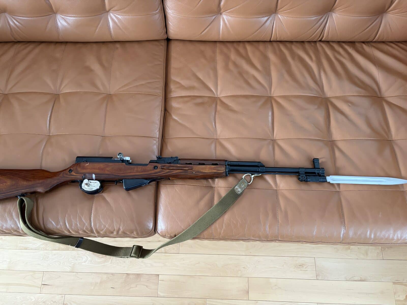 Simonov SKS russe match Numbers 7.62×39