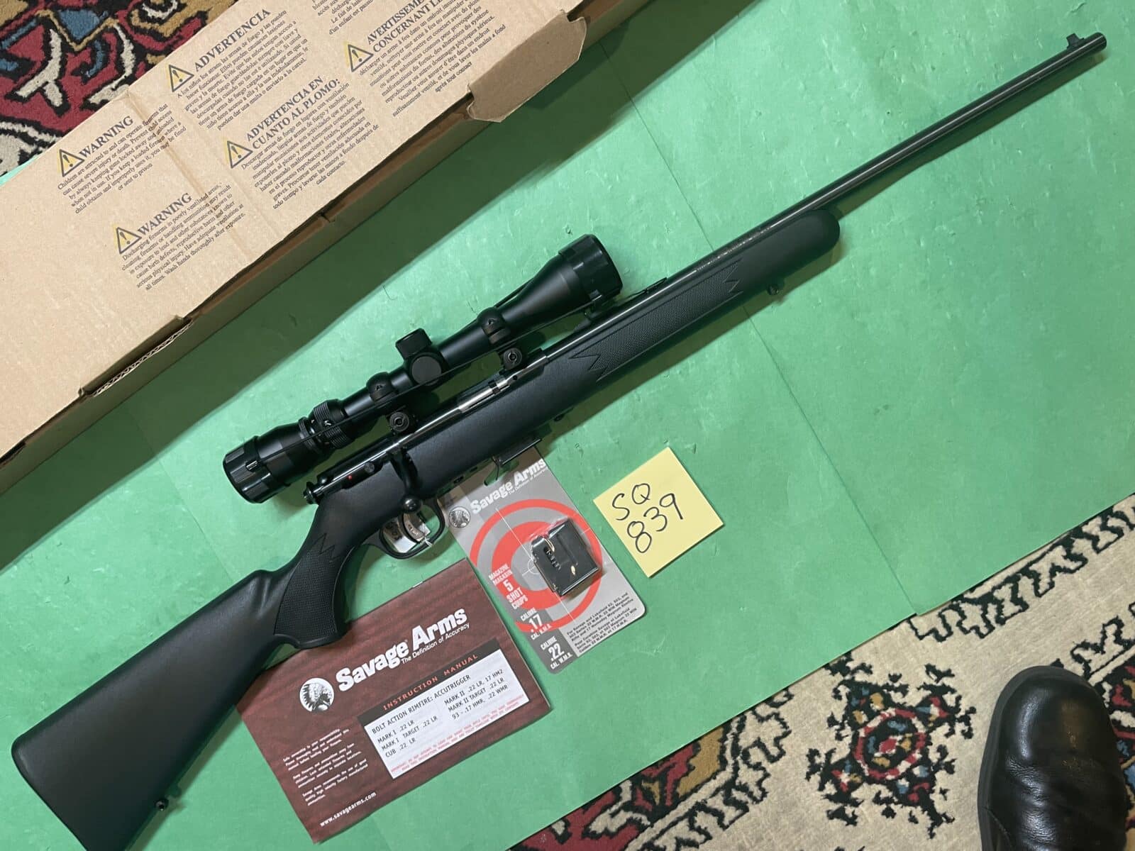 SAVAGE 93F 22 MAG * NEUF *