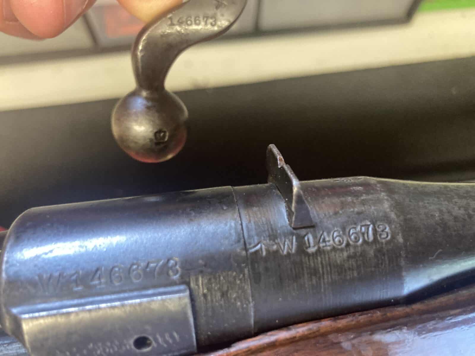 Enfield pattern P-14 sniper