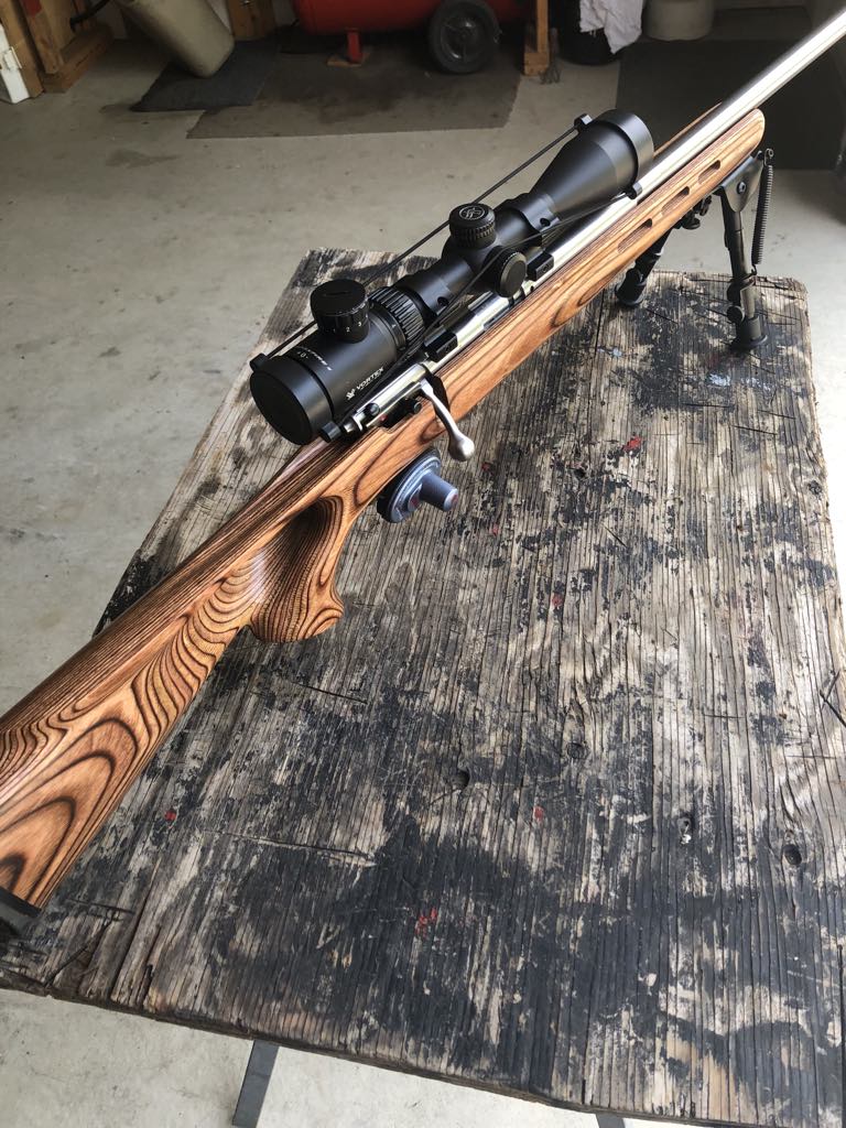 Savage 17HMR avec telescope et Bipod