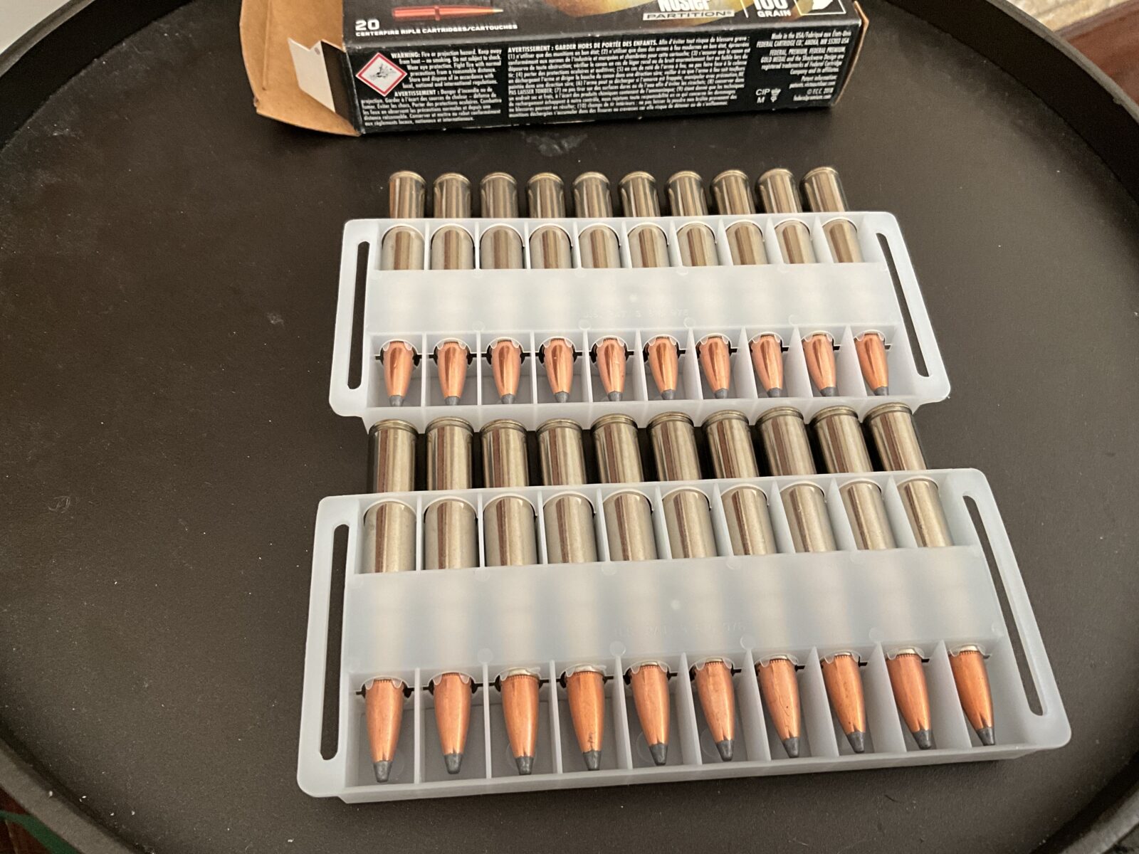 Federal Premium Nosler Partition 30-06 180 Grain