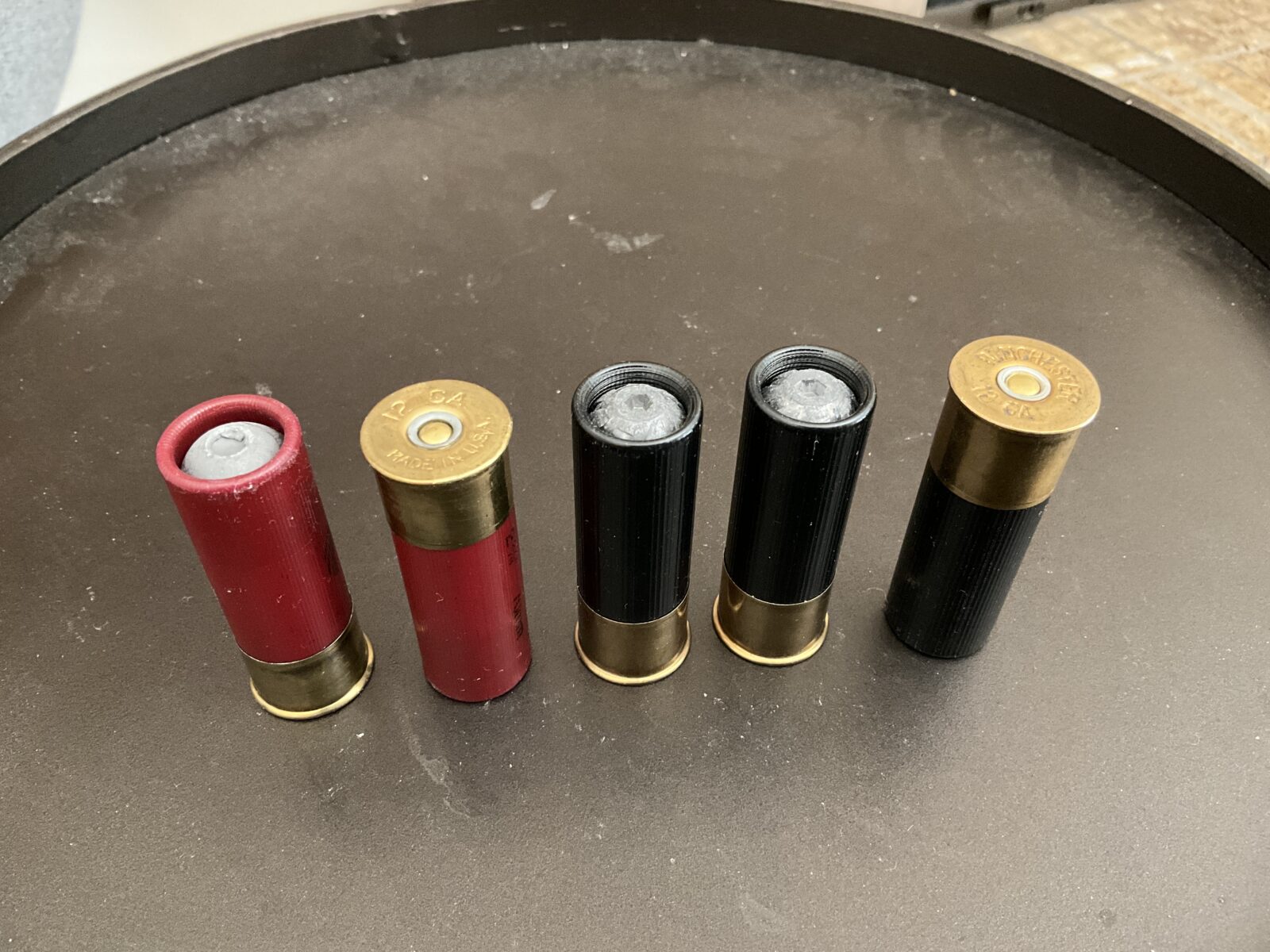Federal Power Shock & Winchester Black Master Rifled 12 Gauge Slug