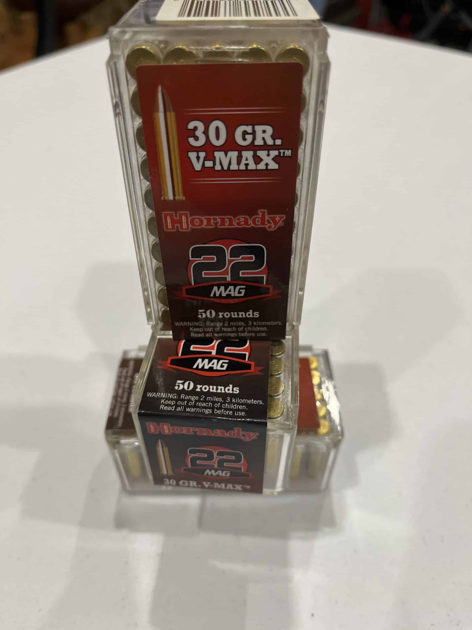 Munitions 22 mag