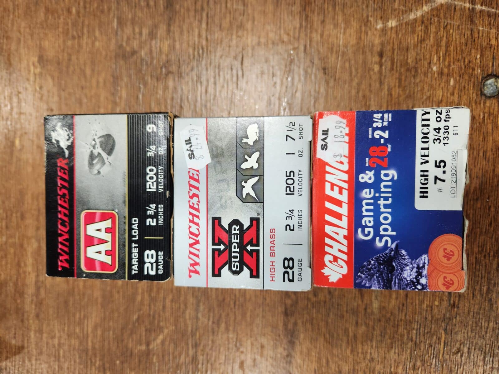 6.5×55 et calibre 28