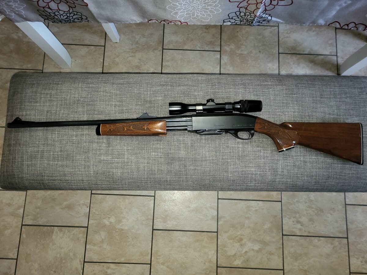 Remington 7600 pompe. 270 win.