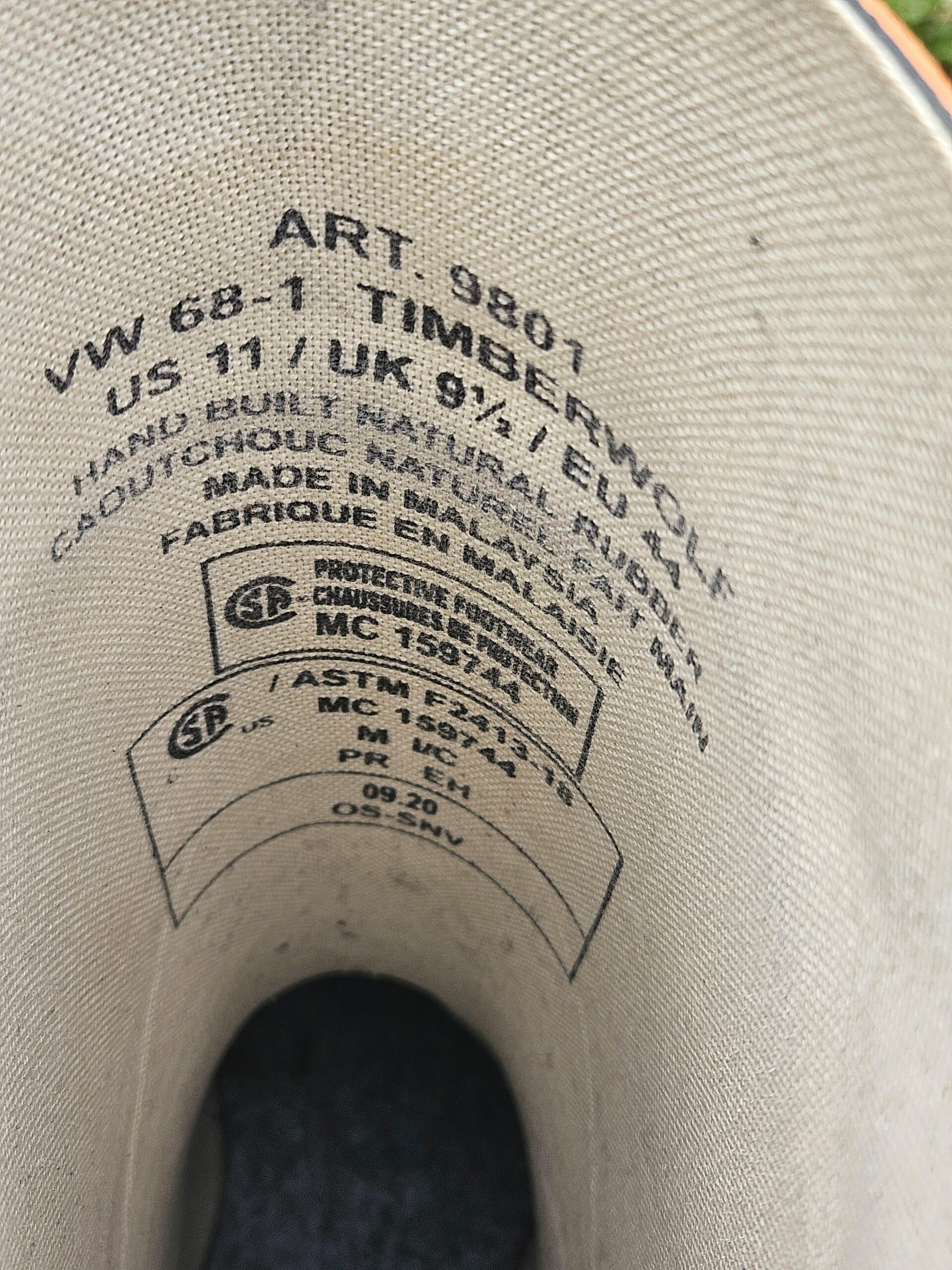 Bottes bûcheron