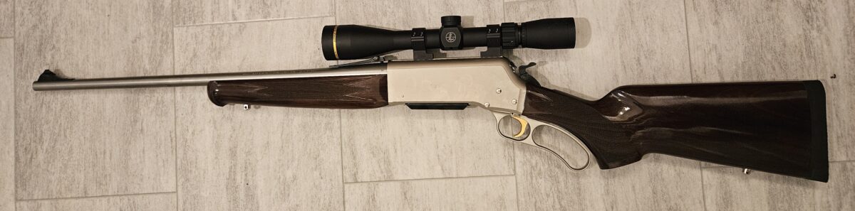 Browning BLR stainless WALNUT PISTOL GRIP