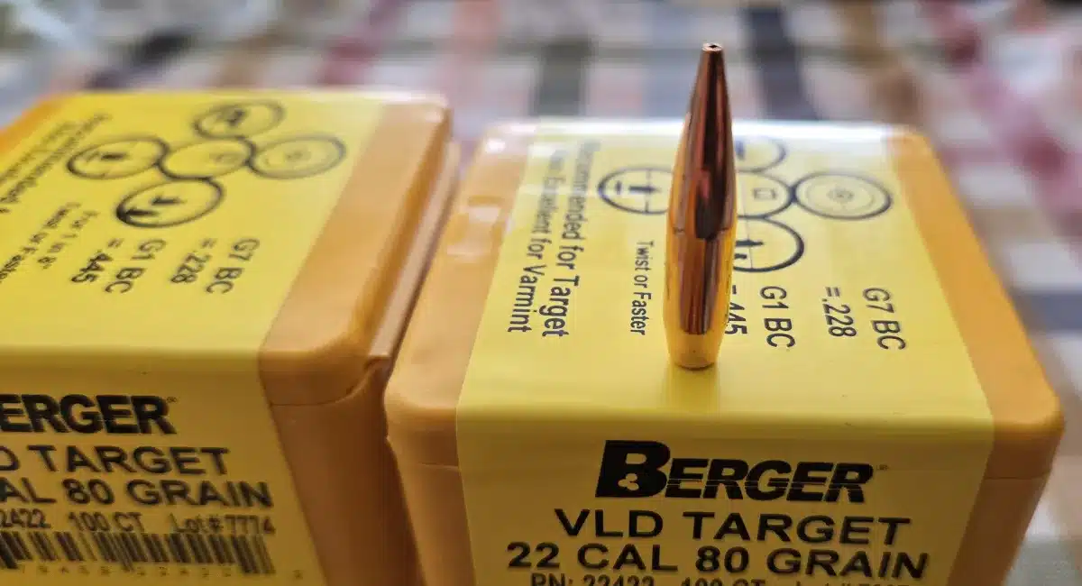 Boulet Berger .224 80gr VLD