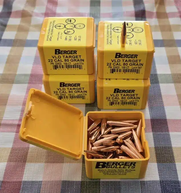 Boulet Berger .224 80gr VLD