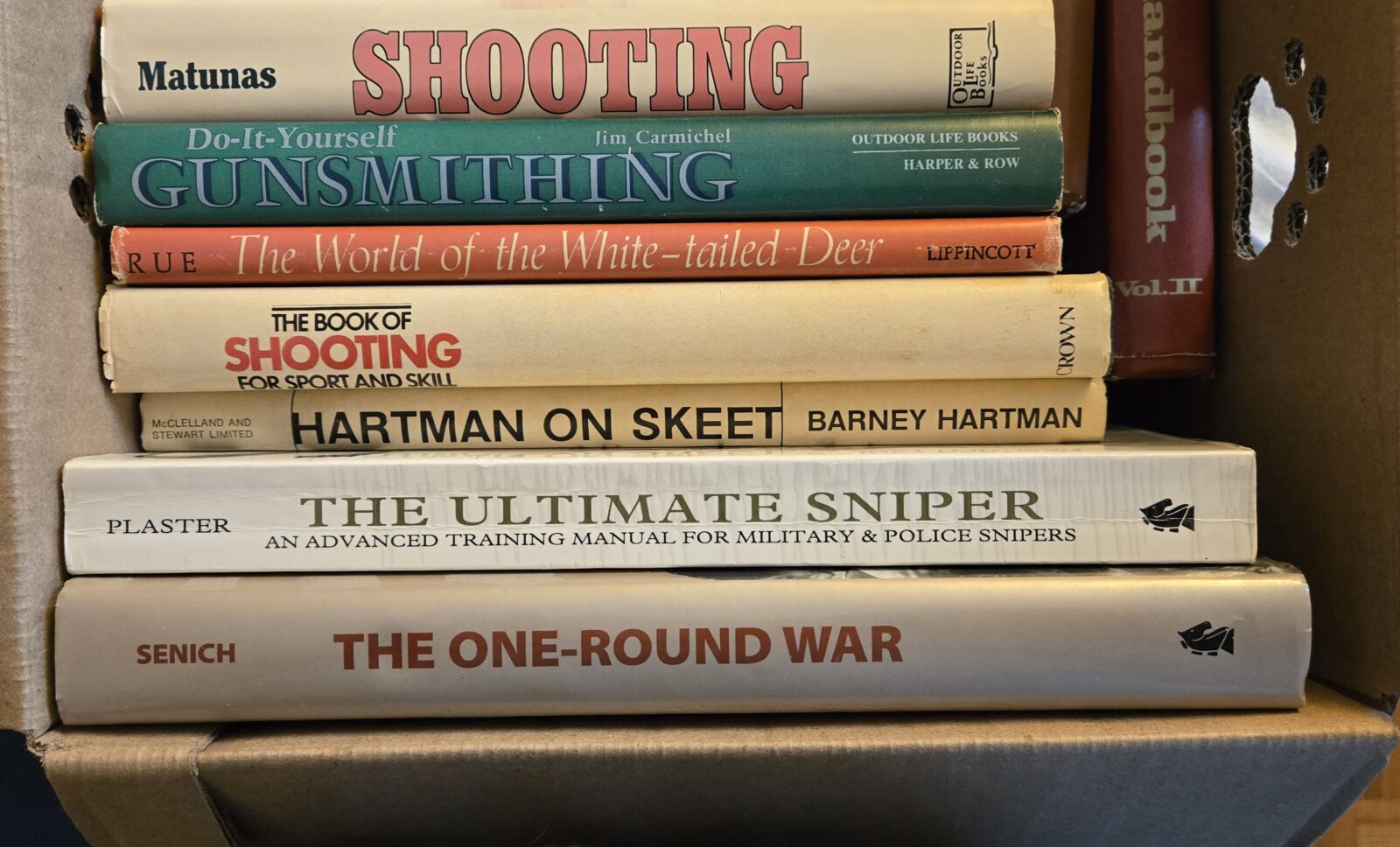 Livres de Chasse et Arme a Feu