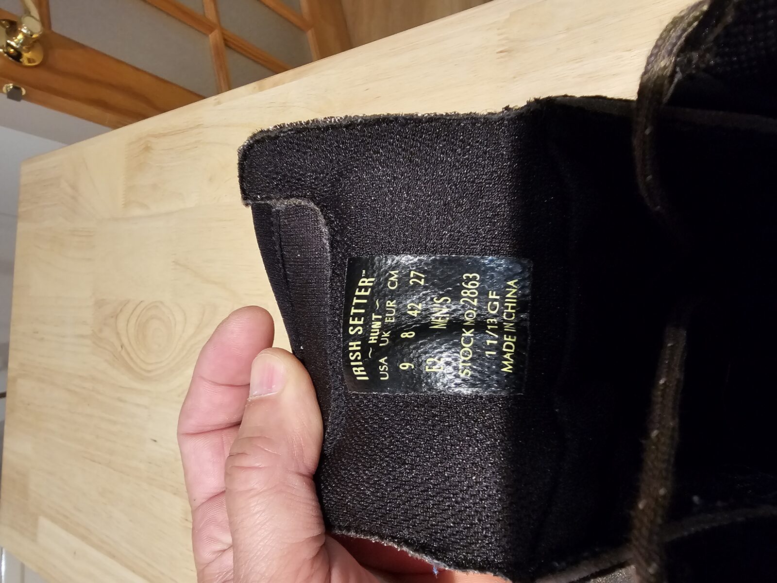 botte de chasse irish setter