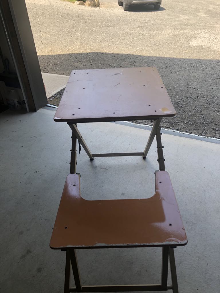 Table de tir transportable