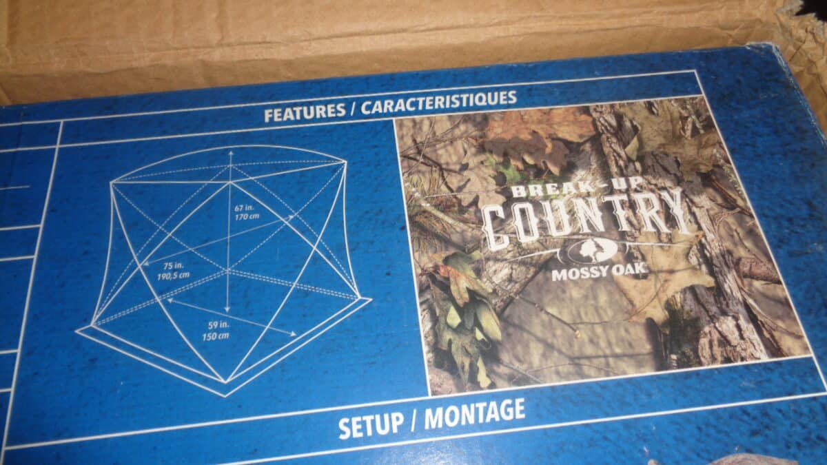 CACHE au SOL ( TENTE ) AMERISTEP NEUVE (dans sa boite !)
