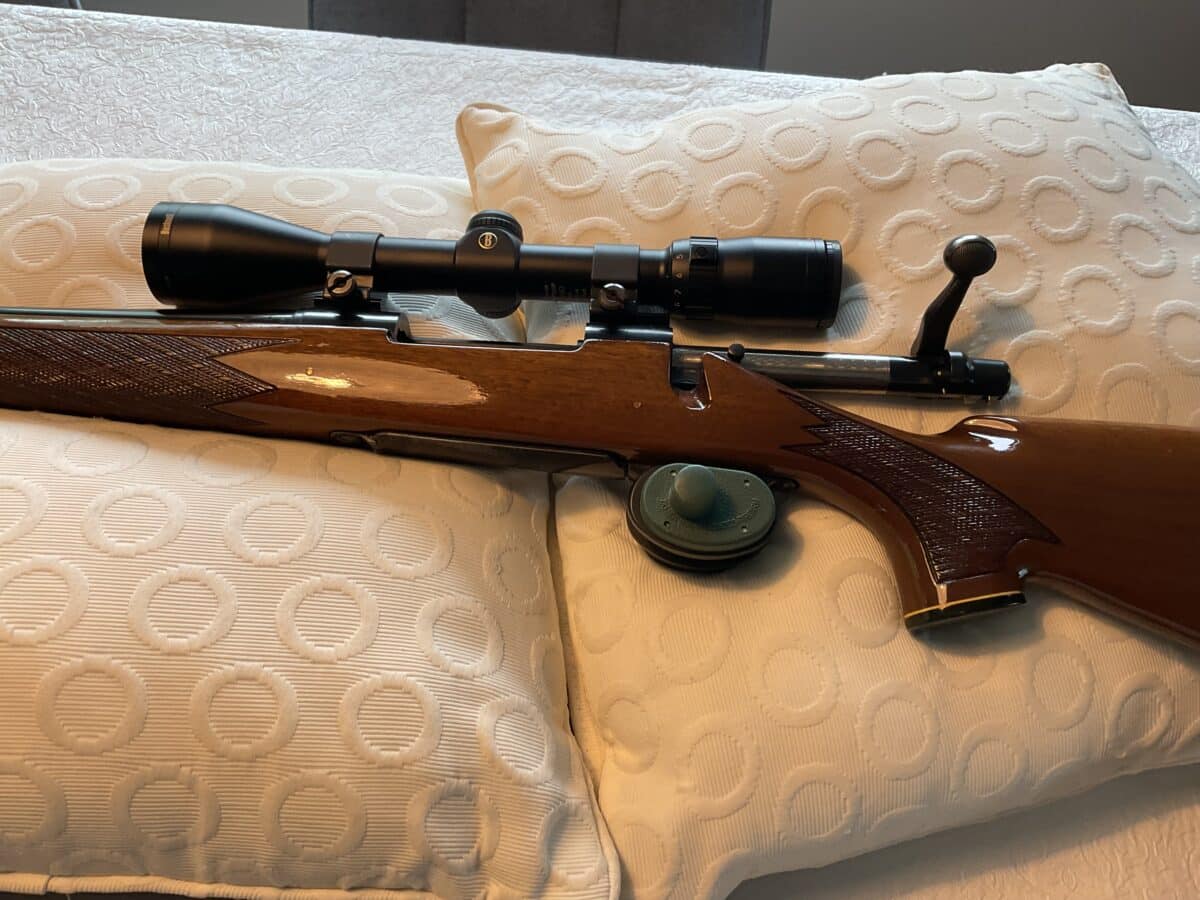 Carabine Remington 338 à verrous 3 coups pour gaucher