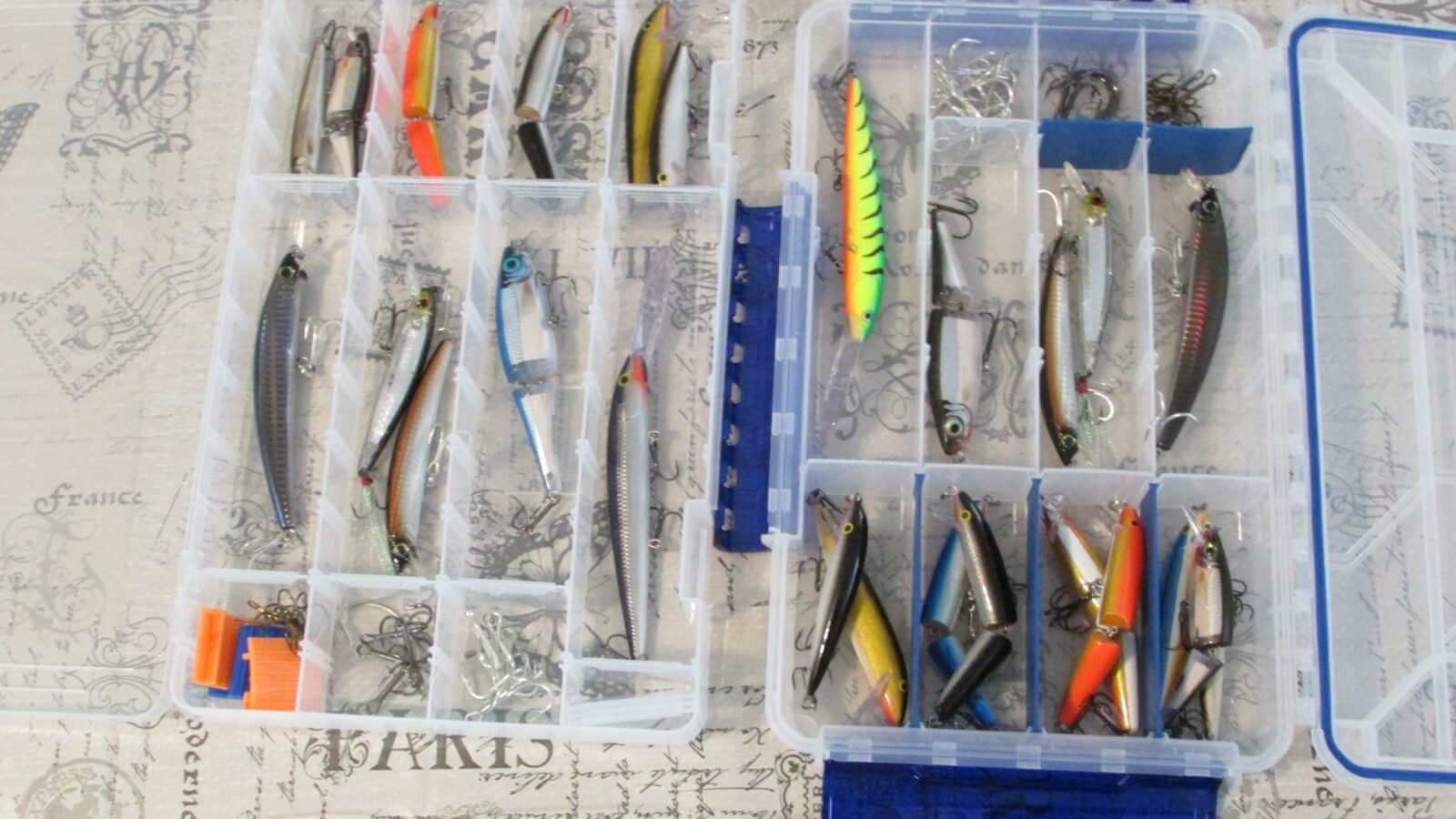 LEURRES POUR DORÉS, BROCHETS, TOULADIS, ACHIGAN