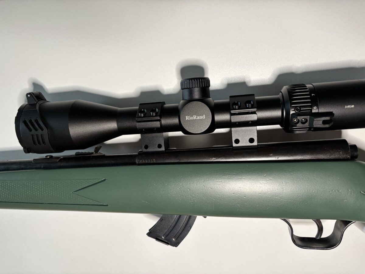 Carabine 22 LR Lakfield Mark II avec télescope RioRand 3-9×40