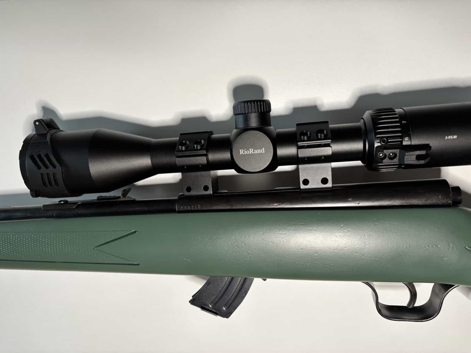 Carabine 22 LR Lakfield Mark II avec télescope RioRand 3-9×40