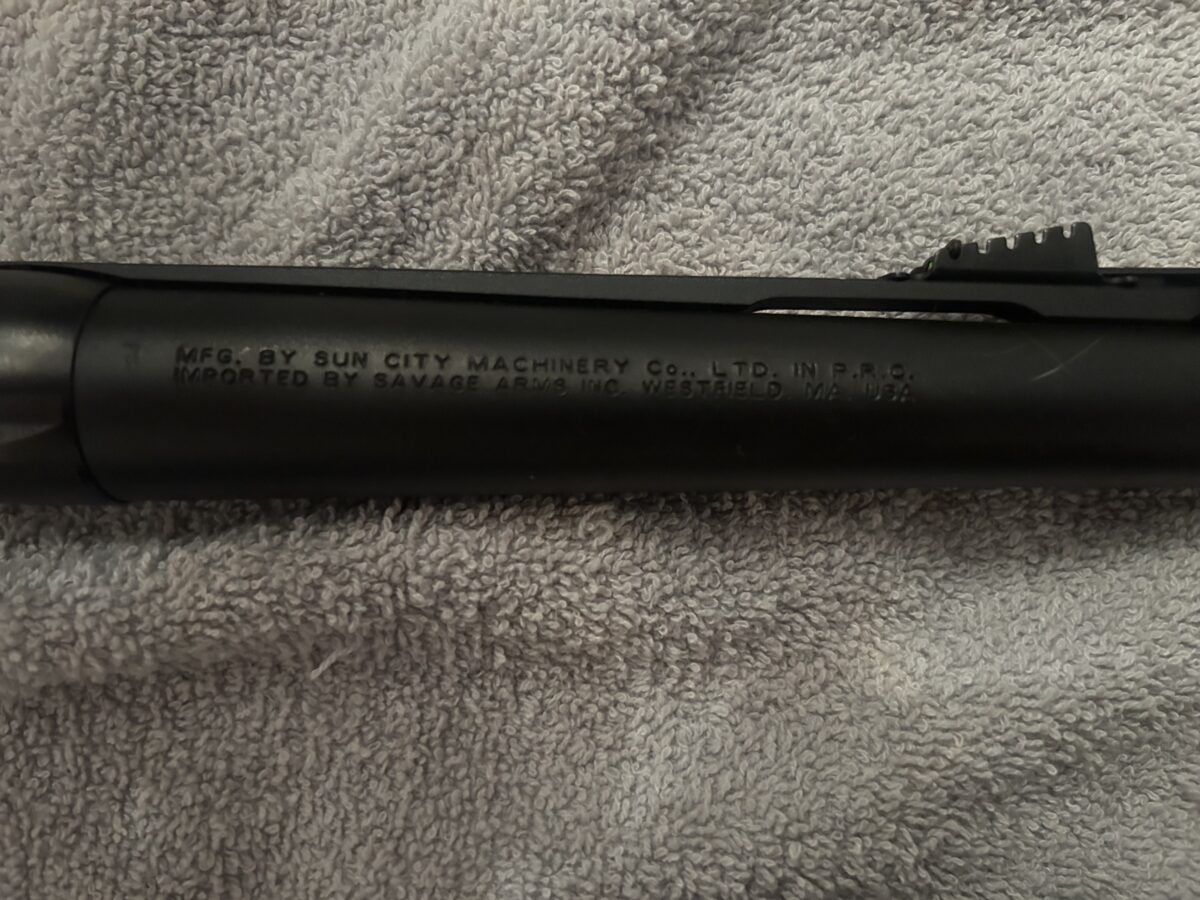 Savage-Stevens 320 field calibre 20