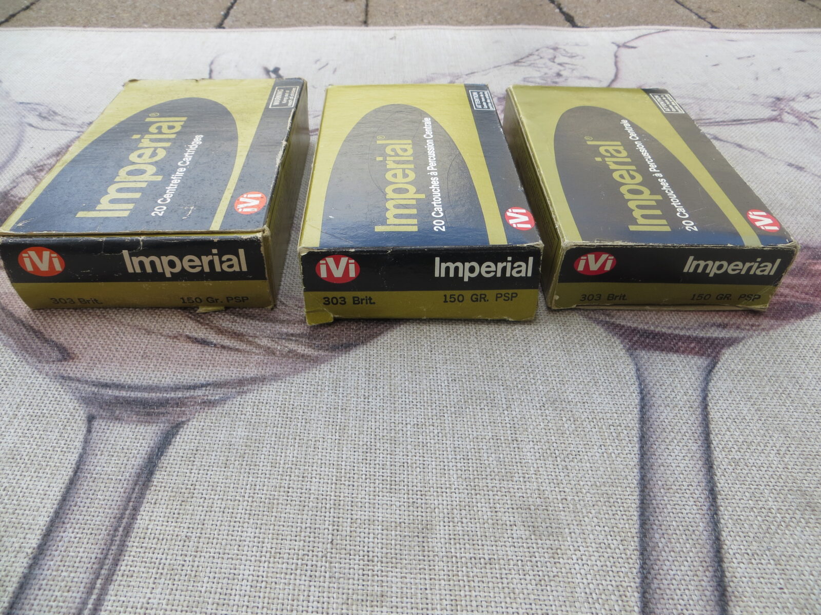 lot munition 303 brit 150G (vintage)