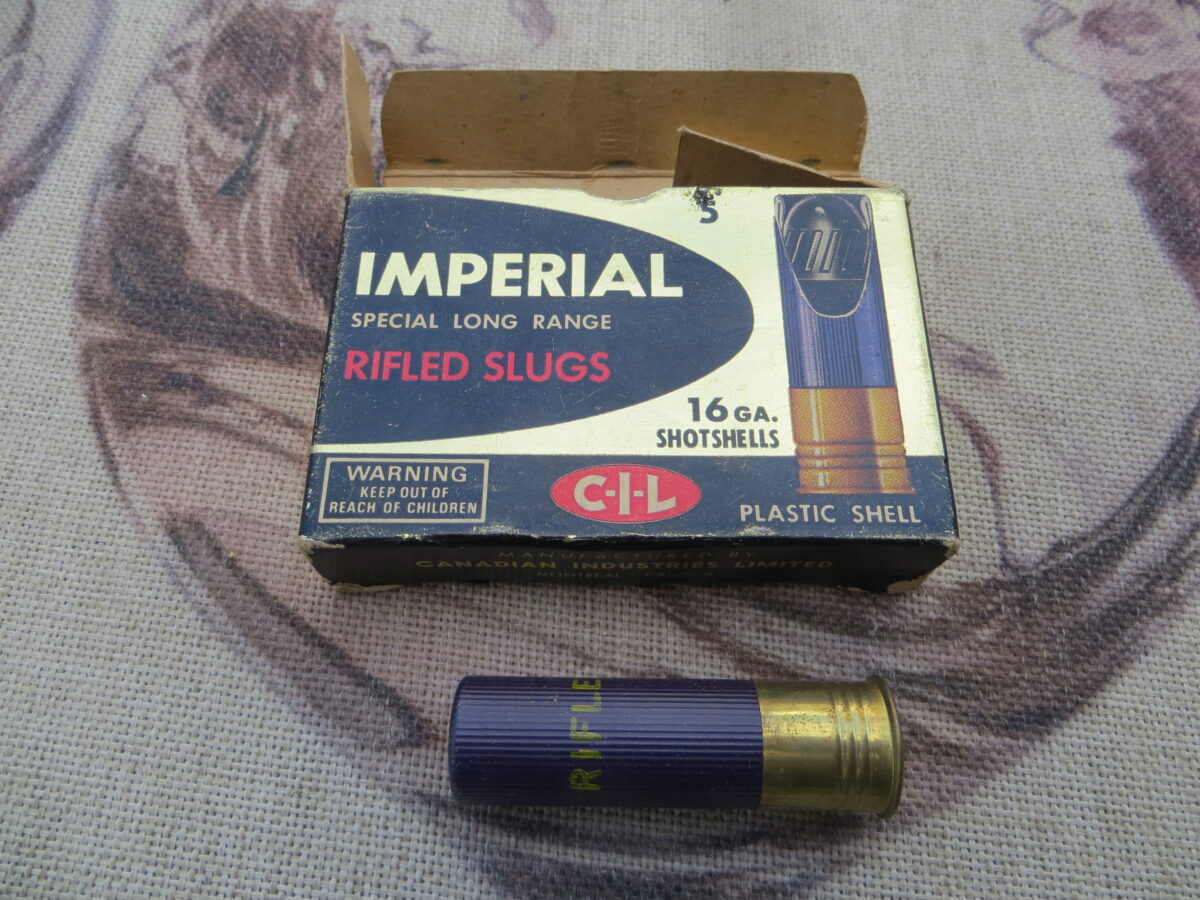 Cartouche Calibre 16 Slug