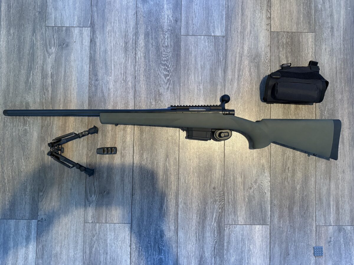 Carabine howa 1500 calibre 223 canon lourd