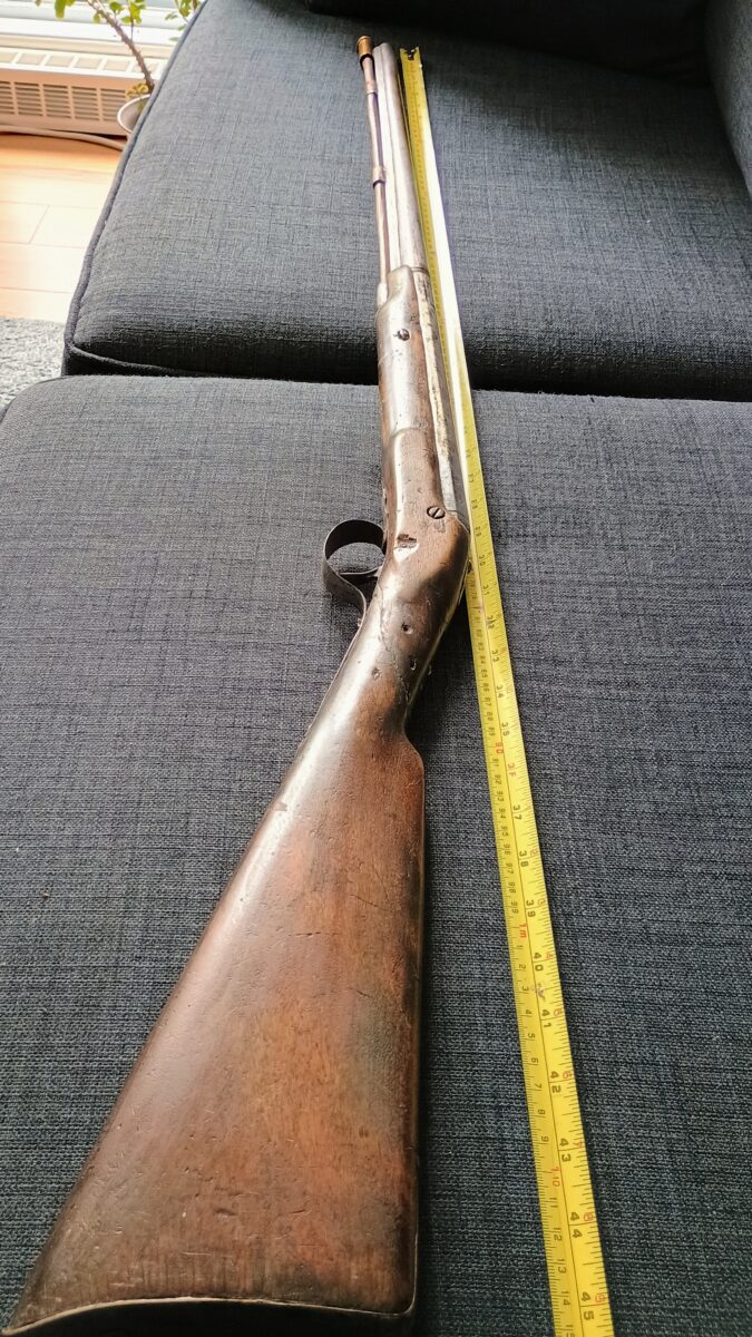 Arme à feu de chasse historique à poudre noire