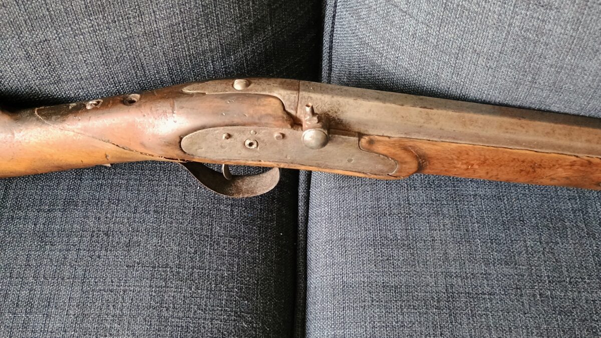 Arme à feu de chasse historique à poudre noire
