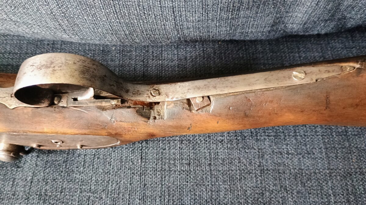 Arme à feu de chasse historique à poudre noire