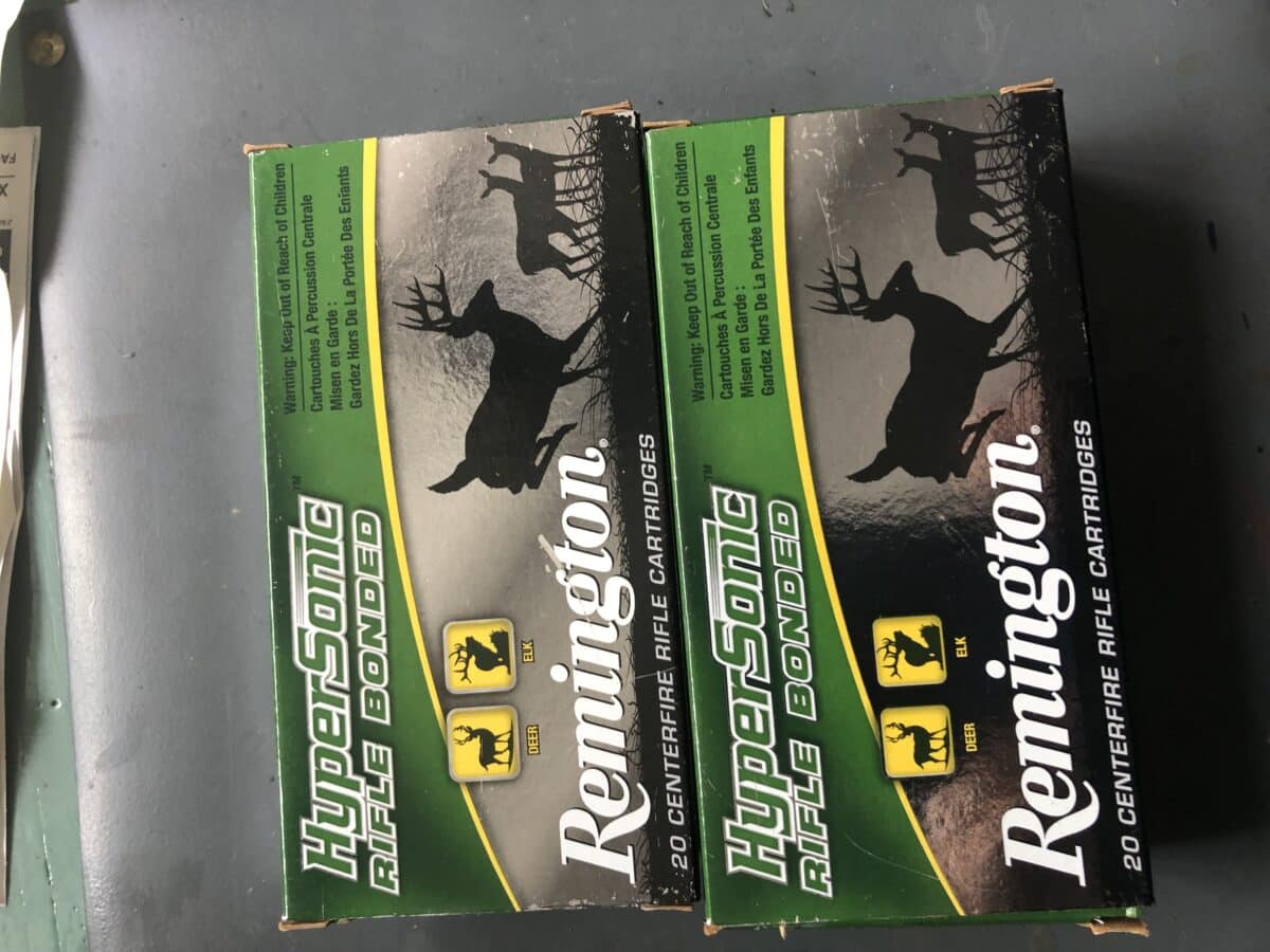 Munitions cal 308 Remington