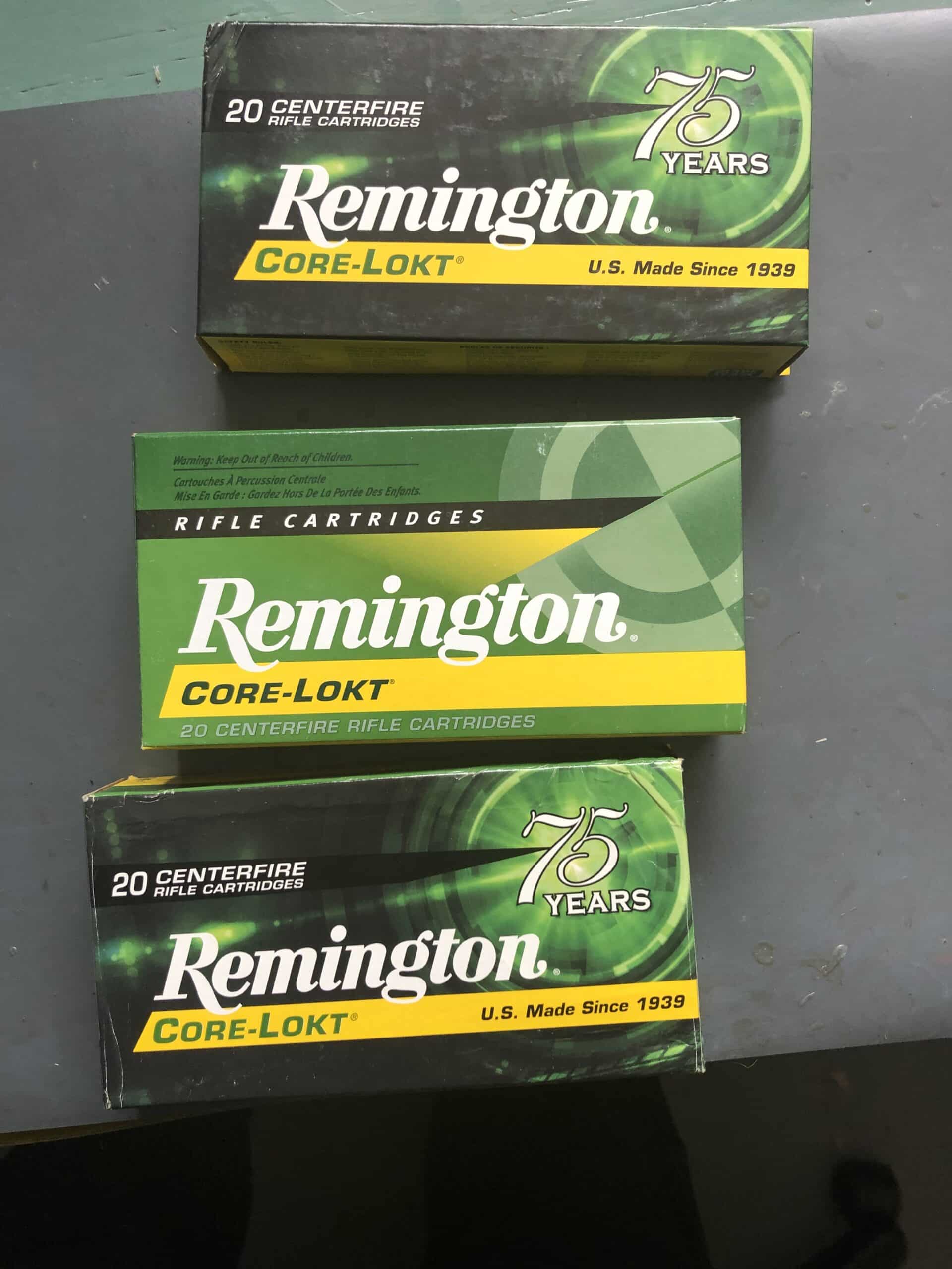 Munitions cal 308 Remington