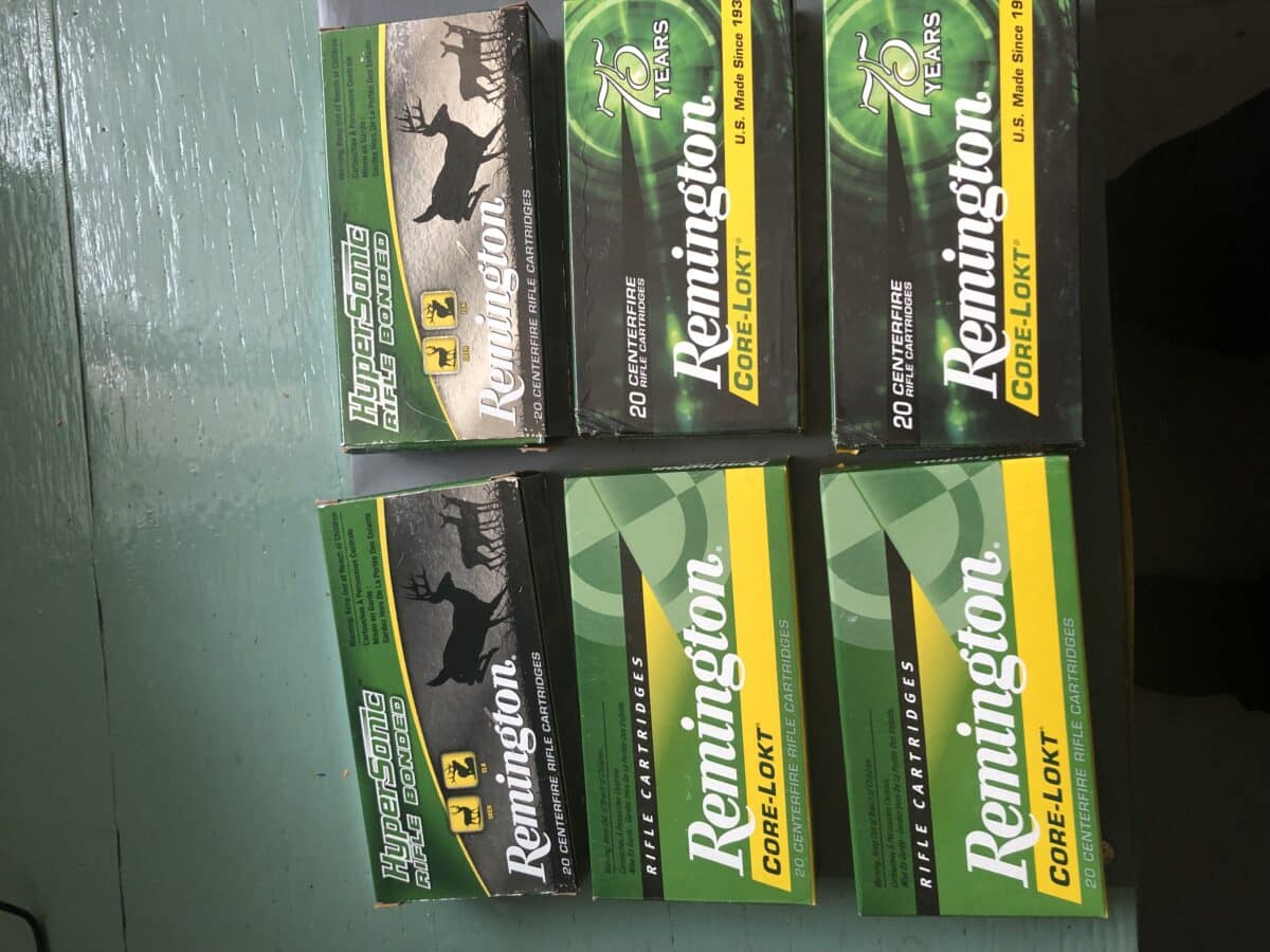 Munitions cal 308 Remington