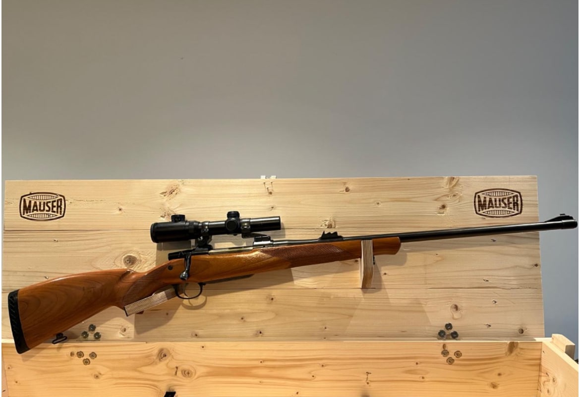 Carabine CZ 550 Magnum, calibre .416 Rigby avec lunette Electrovis