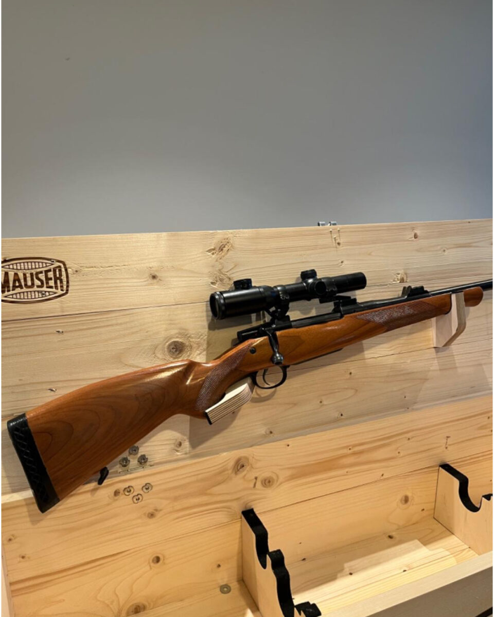 Carabine CZ 550 Magnum, calibre .416 Rigby avec lunette Electrovis