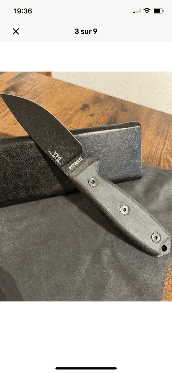 Couteau de survie Esee 3