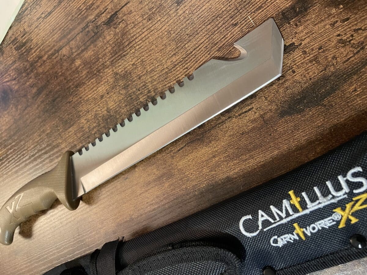 Couteau/Machete Camillus Carnivore XZ, lame 9”